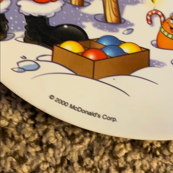 Ronald McDonald Vintage 2000 Christmas Plate - Picture 2 of 4